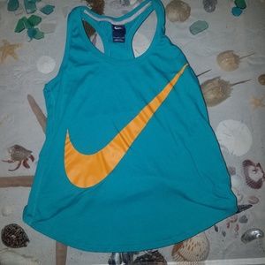 Teal Nike tank top